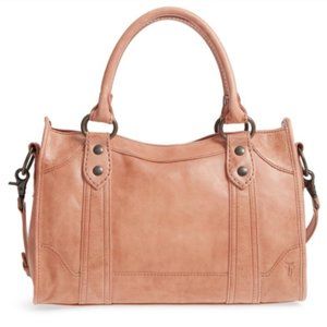 FRYE • Leather Melissa Satchel Dusty Rose